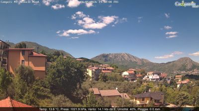 immagine della webcam nei dintorni di Arpaise: webcam Campoli del Monte Taburno