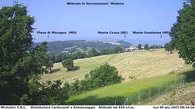 immagine della webcam nei dintorni di Pavullo nel Frignano: webcam Serramazzoni