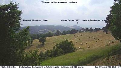 immagine della webcam nei dintorni di Viano: webcam Serramazzoni