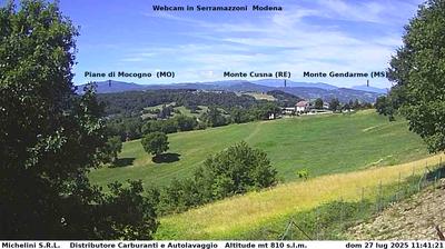 immagine della webcam nei dintorni di Pavullo nel Frignano: webcam Serramazzoni