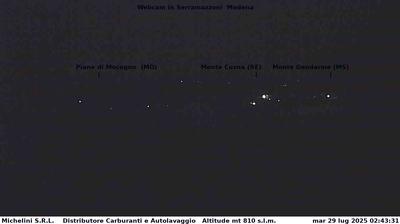 immagine della webcam nei dintorni di Sassuolo: webcam Serramazzoni