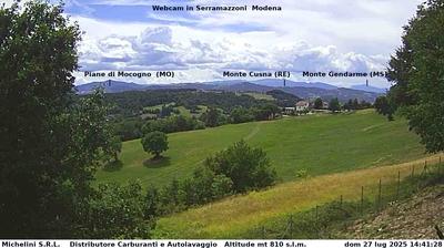 immagine della webcam nei dintorni di Guiglia: webcam Serramazzoni