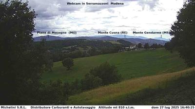 immagine della webcam nei dintorni di Monteveglio: webcam Serramazzoni