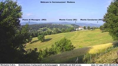 immagine della webcam nei dintorni di Albinea: webcam Serramazzoni