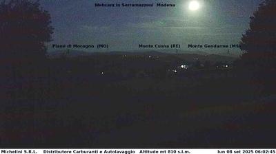 immagine della webcam nei dintorni di Palagano: webcam Serramazzoni