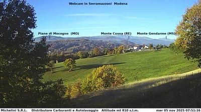 immagine della webcam nei dintorni di Castello di Serravalle: webcam Serramazzoni