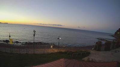 immagine della webcam nei dintorni di Capo Palinuro: webcam Pioppi