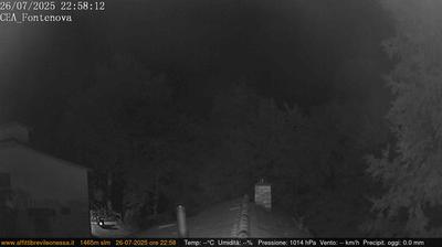 Preview delle webcam di Leonessa › South: Località Fontenova