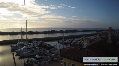 immagine della webcam nei dintorni di Lido di Pomposa: webcam Scardovari