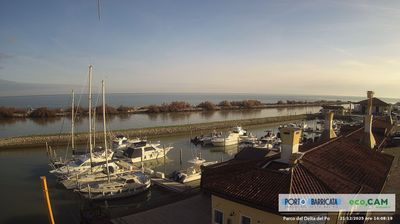 immagine della webcam nei dintorni di Comacchio: webcam Scardovari