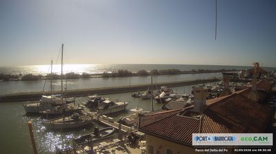 immagine della webcam nei dintorni di Bagni Lido di Volano: webcam Scardovari