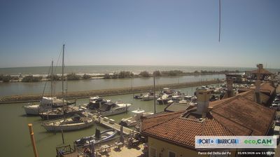 immagine della webcam nei dintorni di Comacchio: webcam Scardovari