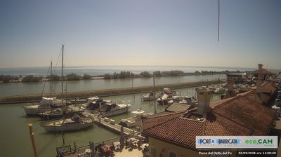 immagine della webcam nei dintorni di Comacchio: webcam Scardovari