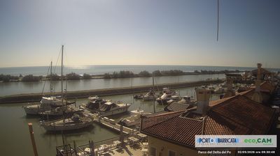 immagine della webcam nei dintorni di Comacchio: webcam Scardovari