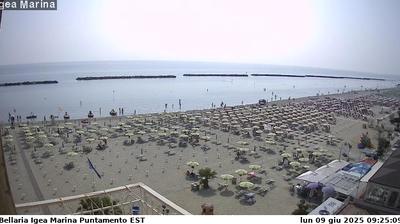 immagine della webcam nei dintorni di Viserbella: webcam Bellaria Igea Marina
