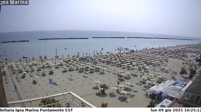 immagine della webcam nei dintorni di Riccione: webcam Bellaria Igea Marina