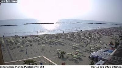 immagine della webcam nei dintorni di Cesenatico: webcam Bellaria Igea Marina