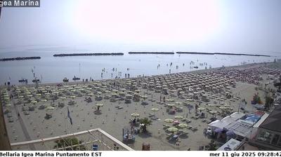 immagine della webcam nei dintorni di Cesenatico: webcam Bellaria Igea Marina