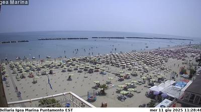 immagine della webcam nei dintorni di Rivazzurra: webcam Bellaria Igea Marina
