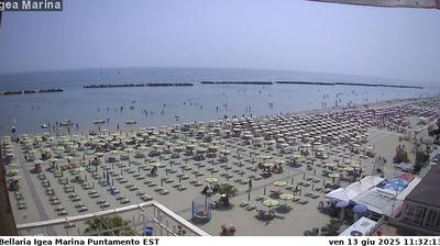 immagine della webcam nei dintorni di Cesenatico: webcam Bellaria Igea Marina