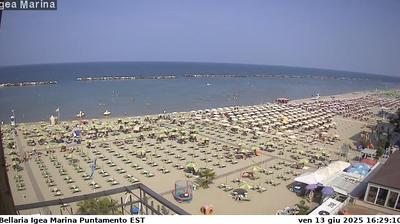 immagine della webcam nei dintorni di Rimini: webcam Bellaria Igea Marina