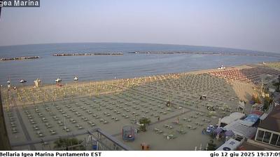immagine della webcam nei dintorni di Cesenatico: webcam Bellaria Igea Marina