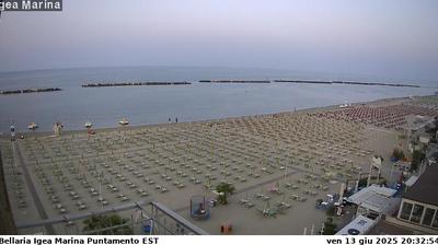 immagine della webcam nei dintorni di Cesenatico: webcam Bellaria Igea Marina
