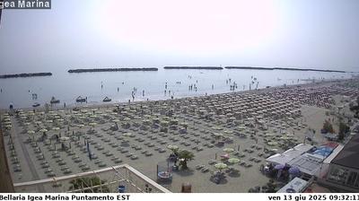 immagine della webcam nei dintorni di Cesenatico: webcam Bellaria Igea Marina