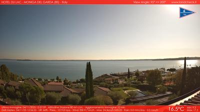 immagine della webcam nei dintorni di Manerba del Garda: webcam Moniga del Garda