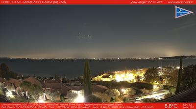 immagine della webcam nei dintorni di Peschiera del Garda: webcam Moniga del Garda