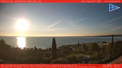 immagine della webcam nei dintorni di Bardolino: webcam Moniga del Garda