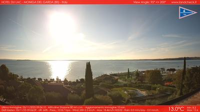 immagine della webcam nei dintorni di Goito: webcam Moniga del Garda