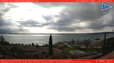immagine della webcam nei dintorni di Goito: webcam Moniga del Garda