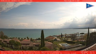 immagine della webcam nei dintorni di Torri del Benaco: webcam Moniga del Garda