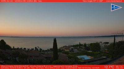 immagine della webcam nei dintorni di Brescia: webcam Moniga del Garda