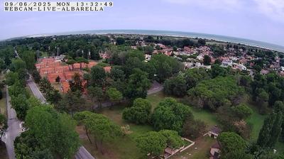 immagine della webcam nei dintorni di Bagni Lido di Volano: webcam Isola Albarella