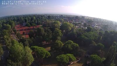 immagine della webcam nei dintorni di Rosolina: webcam Isola Albarella
