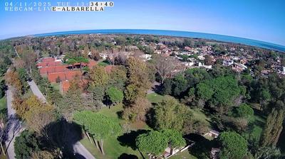 immagine della webcam nei dintorni di Bagni Lido di Volano: webcam Isola Albarella