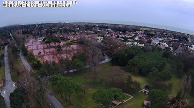 immagine della webcam nei dintorni di Rosolina: webcam Isola Albarella