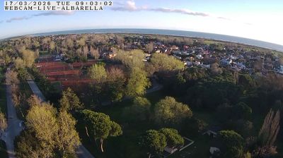 immagine della webcam nei dintorni di Sottomarina: webcam Isola Albarella