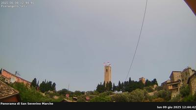 immagine della webcam nei dintorni di Osimo: webcam San Severino Marche