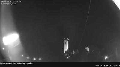 immagine della webcam nei dintorni di Sarnano: webcam San Severino Marche