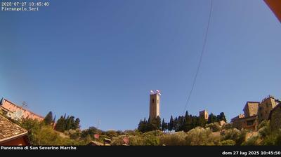 immagine della webcam nei dintorni di Osimo: webcam San Severino Marche