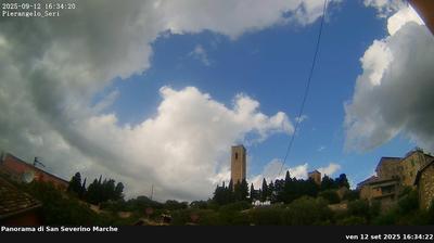 immagine della webcam nei dintorni di Bolognola: webcam San Severino Marche