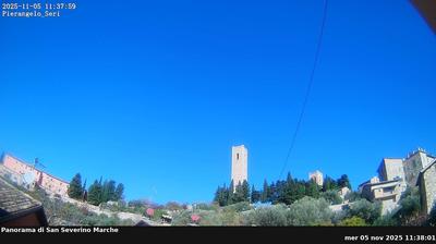 immagine della webcam nei dintorni di Sarnano: webcam San Severino Marche