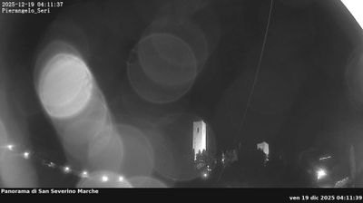 immagine della webcam nei dintorni di Castelfidardo: webcam San Severino Marche