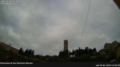 immagine della webcam nei dintorni di Sarnano: webcam San Severino Marche
