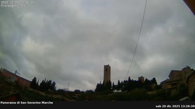 immagine della webcam nei dintorni di Bolognola: webcam San Severino Marche