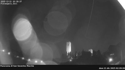 immagine della webcam nei dintorni di Fabriano: webcam San Severino Marche