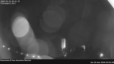 immagine della webcam nei dintorni di Colfiorito: webcam San Severino Marche